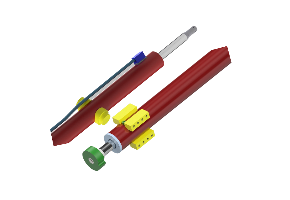 Custom Mounts for Hydraulic Cylinder